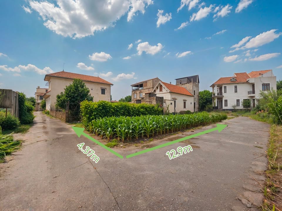 Đất nền lô góc 64m² Chương Lộc - Thường Tín chỉ 3 tỷ - Ô tô vào tận nơi!