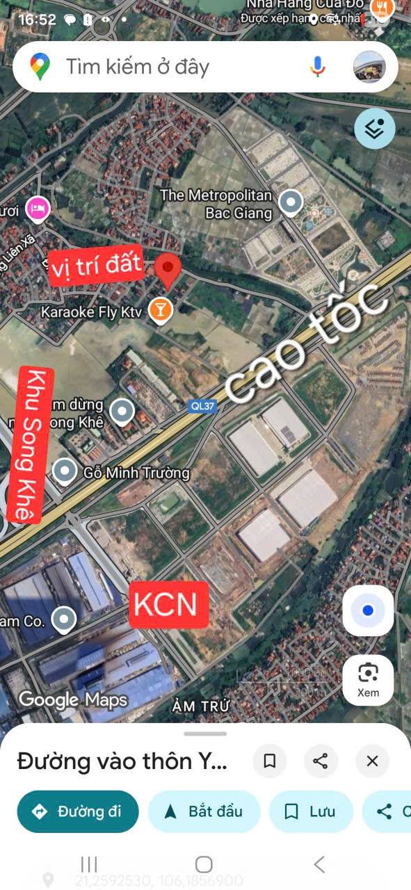 Bán đất Tiền Phong Bắc Giang 100m² giá 2 tỷ - Đầu tư sinh lời tiềm năng!