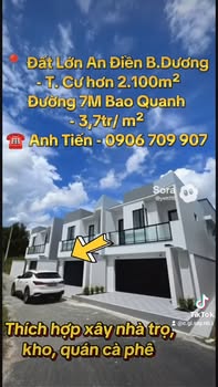 Đất nền mặt tiền DT748, xã An Điền, Bến Cát 6265m² giá chỉ 3,7 triệu/m² - Cơ hội đầu tư hiếm có!