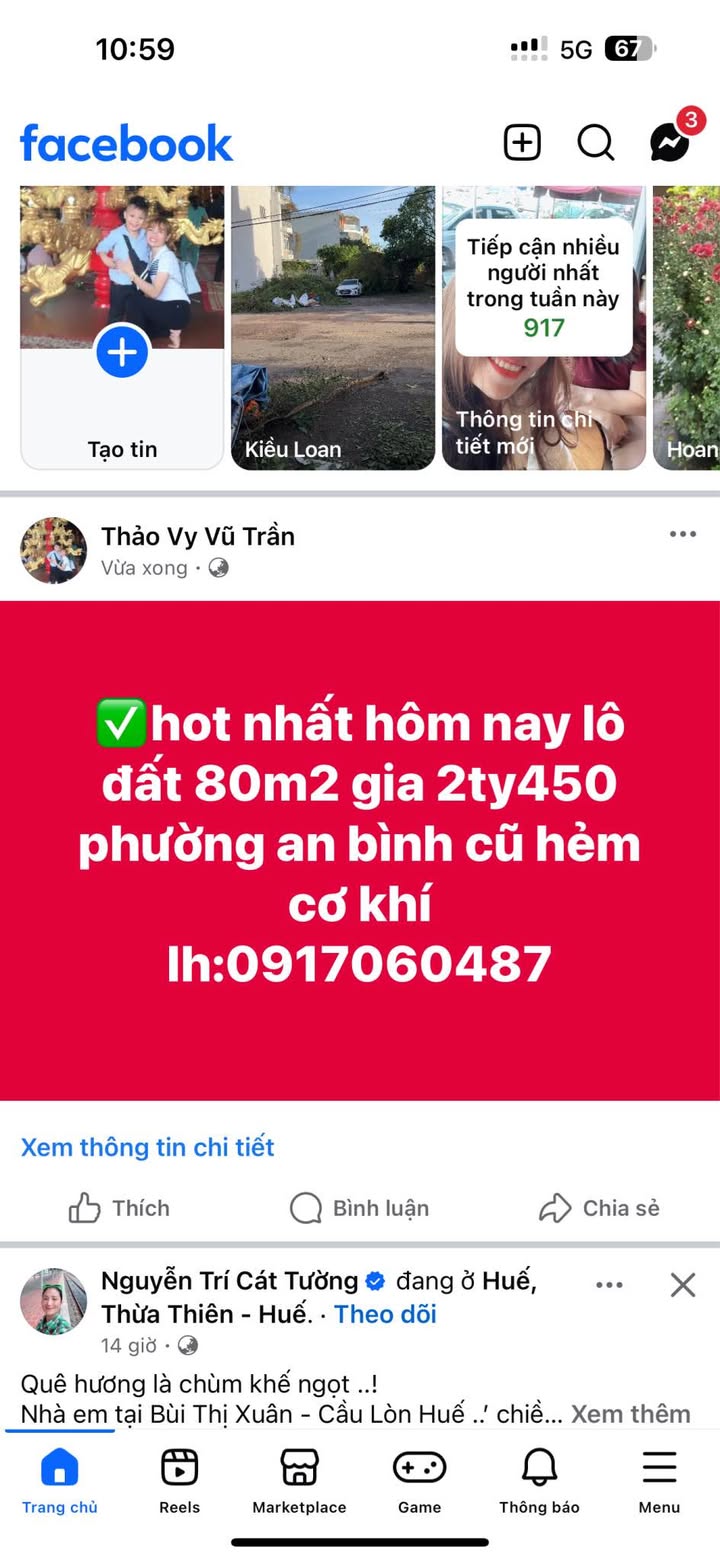 Lô đất 80m² phường An Bình chỉ 2.45 tỷ - Cơ hội đầu tư tuyệt vời!