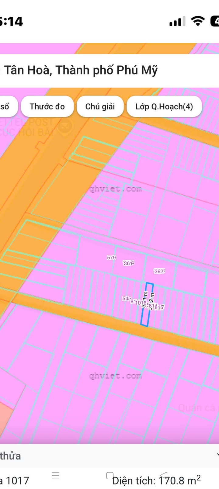 Đất nền Tân Hòa, Phú Mỹ 170m² giá 1.3 tỷ - Cơ hội đầu tư tuyệt vời!