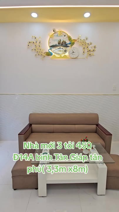 Nhà đẹp 56/14A, Bình Hưng Hòa A, Bình Tân 26m² giá 3.45 tỷ - Giảm ngay 180 triệu!