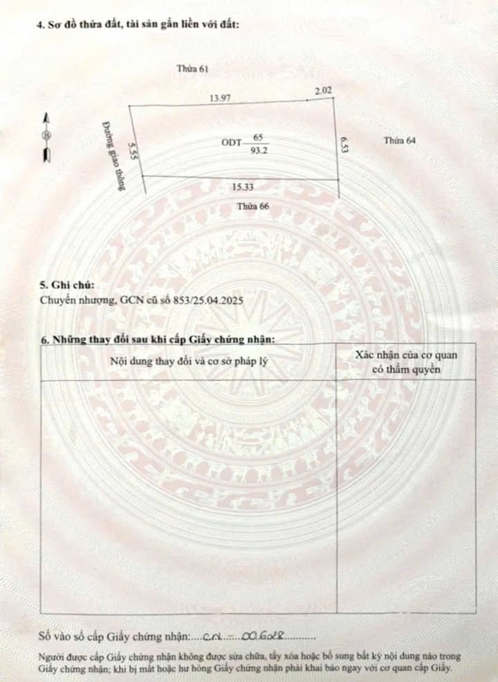 Đất nền Lai Cách, Cẩm Giàng 93m² giá thỏa thuận - Cơ hội đầu tư tuyệt vời!