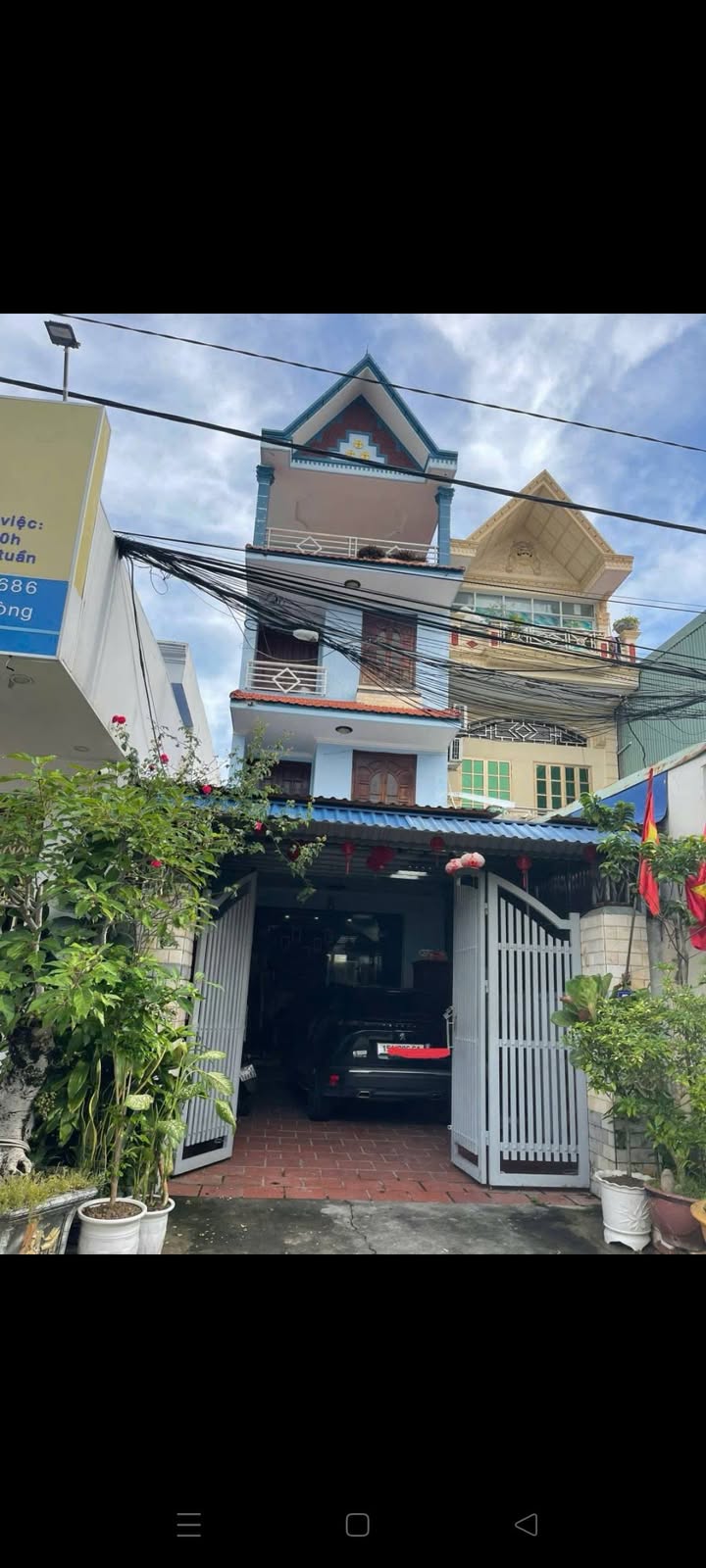 Bán nhà 4 tầng Nam Sơn, Kiến An 84m² giá 5.6 tỷ - Hướng Đông, gara ô tô!