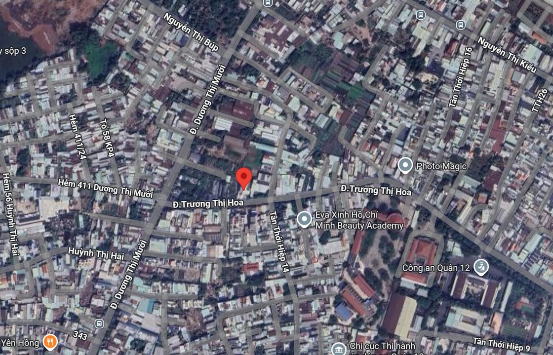 Đất nền quận 12 - 995m² giá thỏa thuận - Vị trí đắc địa xây căn hộ dịch vụ