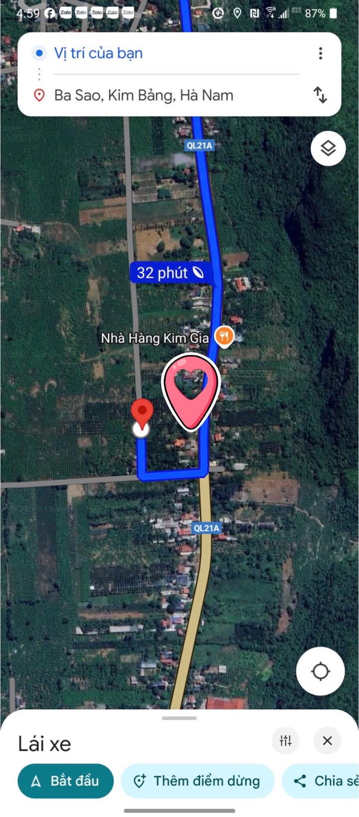 Đất nền Ba Sao Kim Bảng 2.212m² - Tiềm năng đầu tư lớn!