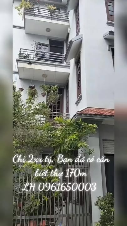 Biệt thự lô góc 170m² tại Đô thị Thượng Thanh - Chỉ 2 tỷ - Sở hữu ngay!