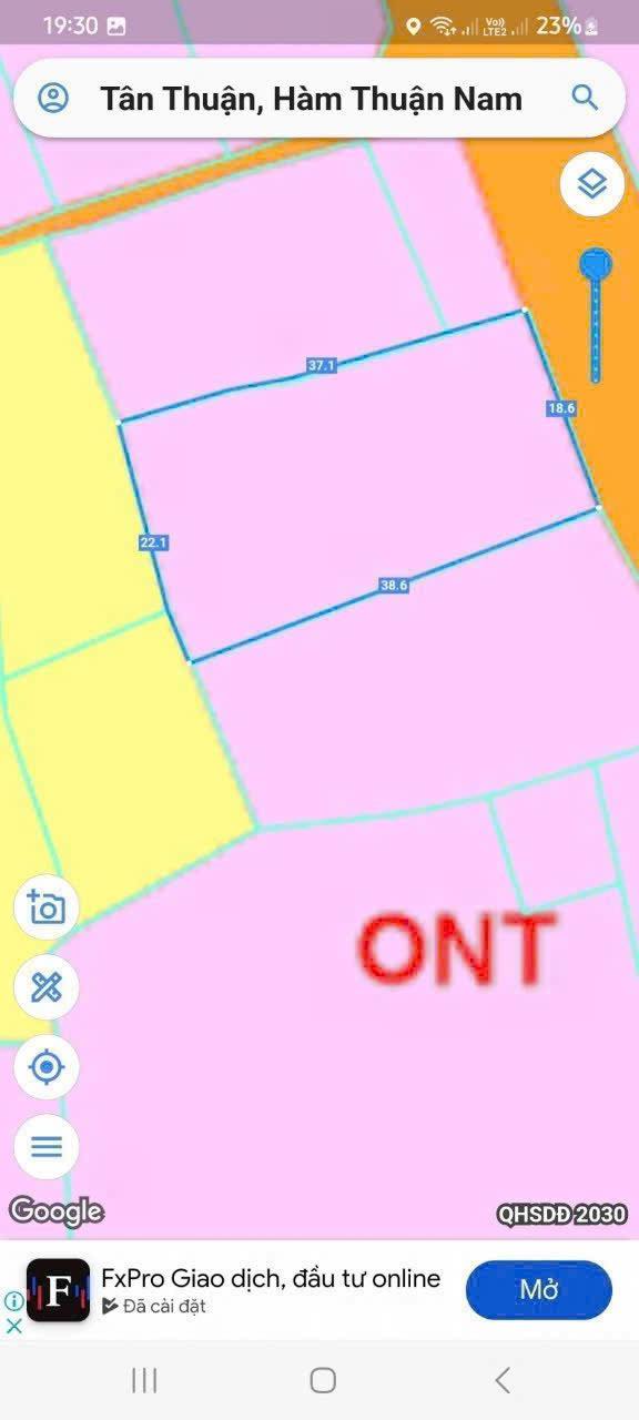 Đất nền Tân Thuận Hàm Thuận Nam 770m² giá 2 tỷ - Đầu tư sinh lời ngay!