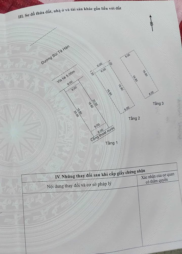 Nhà 3 tầng mặt tiền đường Bùi Tá Hán, Ngũ Hành Sơn 120m² giá 16 tỷ - Kinh doanh tốt, không ngập úng!