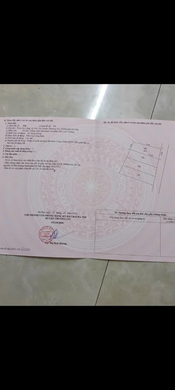 Đất An Lãng - Văn Tự 70m² giá 2.3 tỷ - Ô tô vào tận nơi!