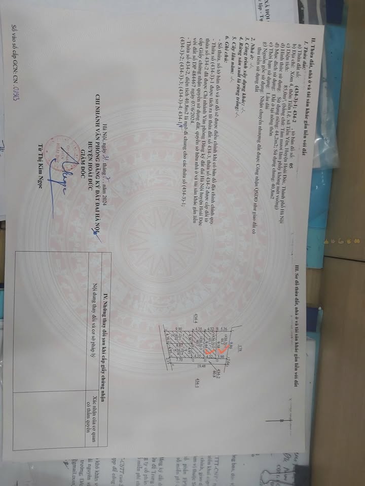 Đất Tiền Lệ, Tiền Yên 40m² giá 3 tỷ - Đầu tư sinh lời ngay!