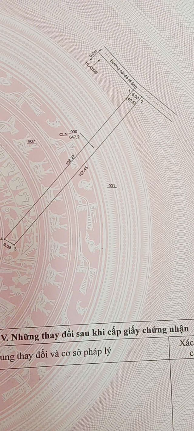 Đất nền Chánh Phú Hòa, Bến Cát 1296m² giá 3 tỷ - Đường 6m thông thoáng!