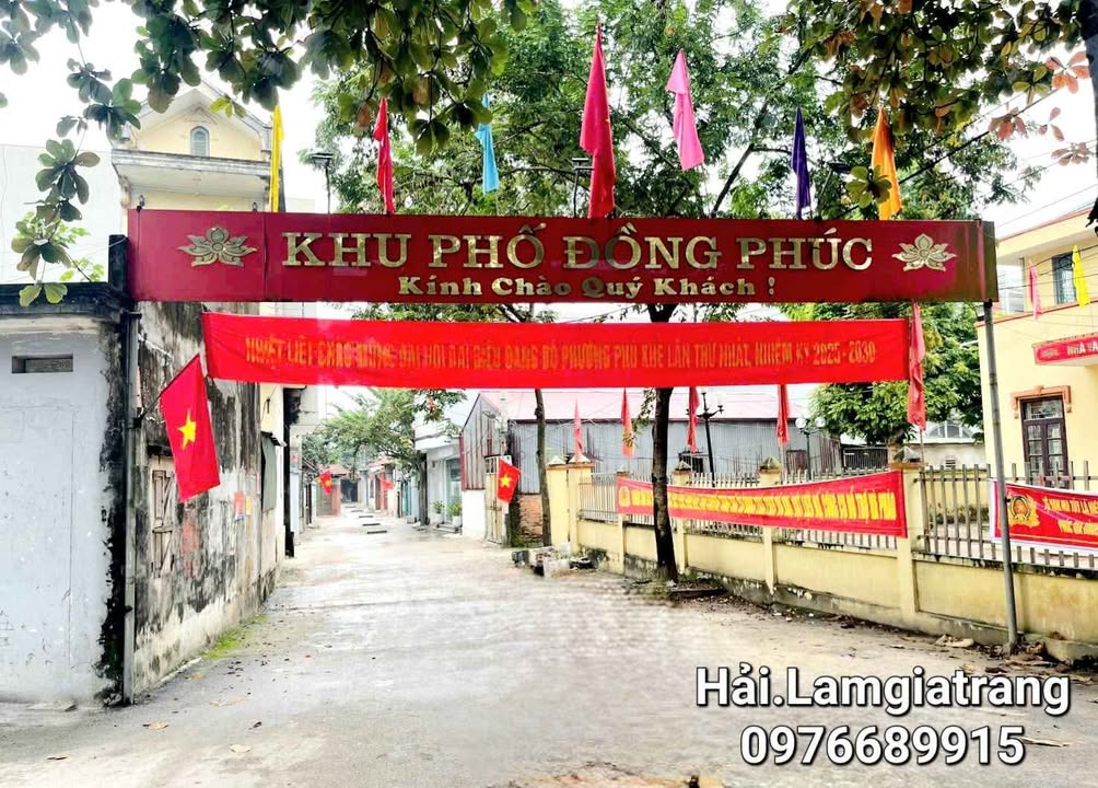 Đất nền khu phố Đồng Phúc, phường Phù Khê 64m² giá 1.8 tỷ - Vị trí vàng gần Hà Nội!