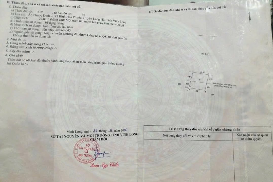 Đất nền Bình Hòa Phước 110m² giá 650 triệu - Sổ hồng chính chủ