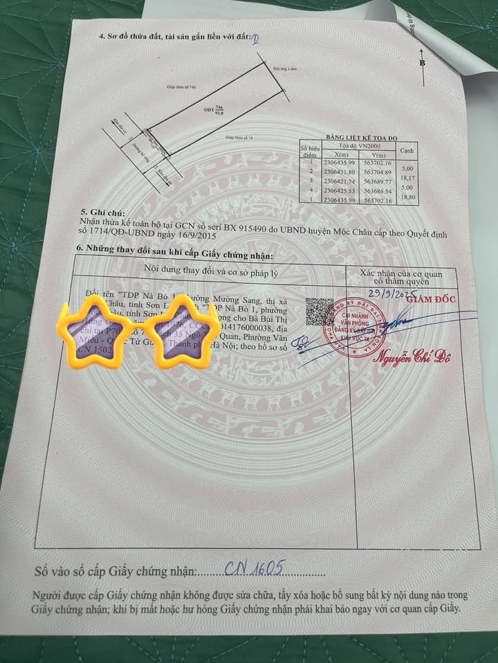 Đất nền Mộc Châu 95m² giá mềm - Đầu tư sinh lời, tiện nghi đầy đủ!