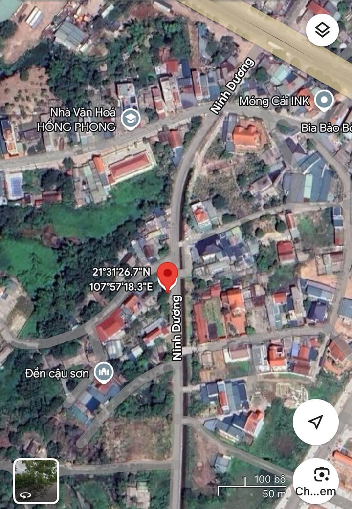 Đất nền Hồng Phong, Móng Cái 100m² giá 1 tỷ - Vị trí đẹp, giao thông thuận lợi!