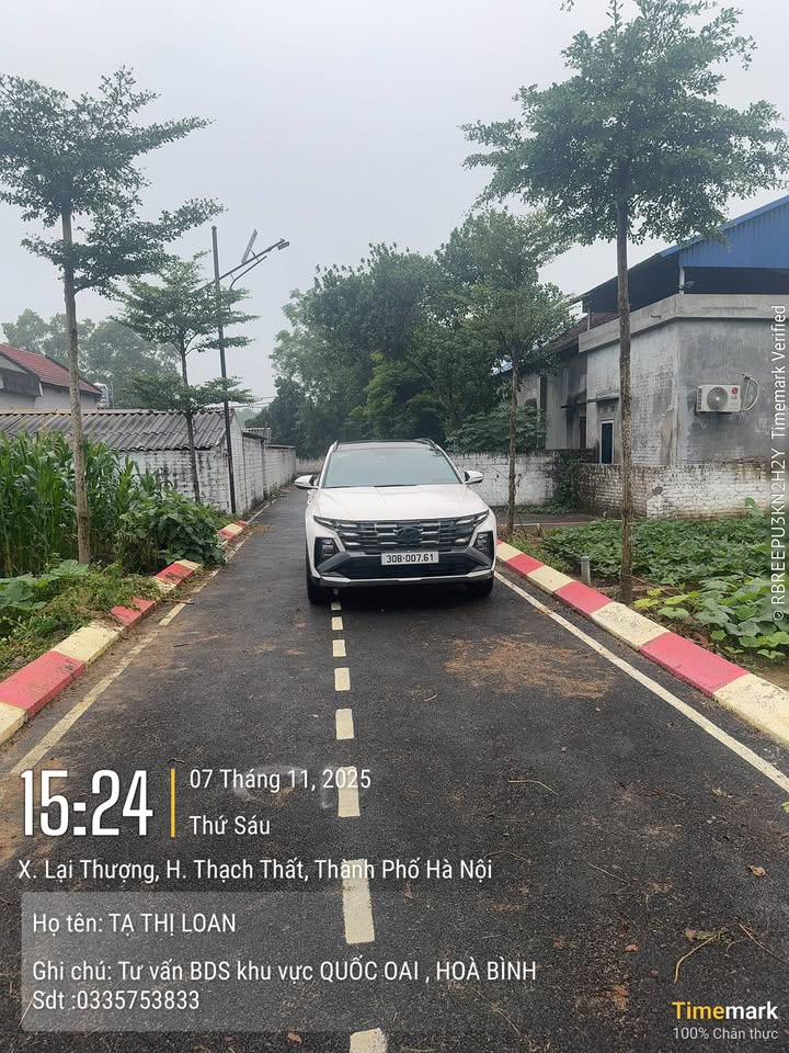 Đất thổ cư Lại Thượng Thạch Thất 100m² giá 2 tỷ - Cơ hội đầu tư hấp dẫn!