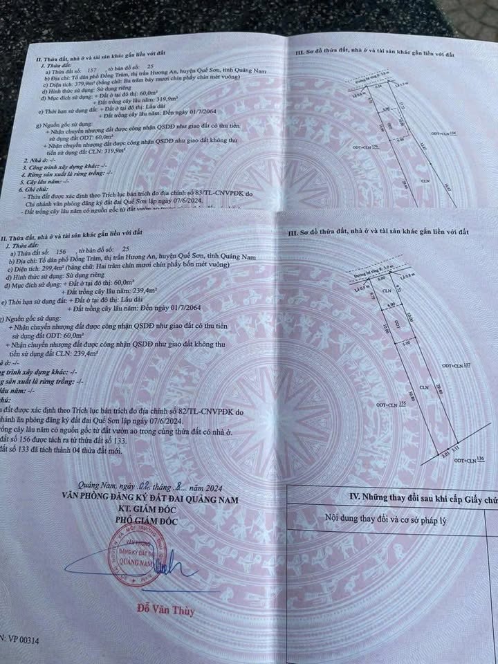 Đất nền Hương An, Quế Sơn 600m² giá chỉ 580 triệu - Đầu tư sinh lời ngay!