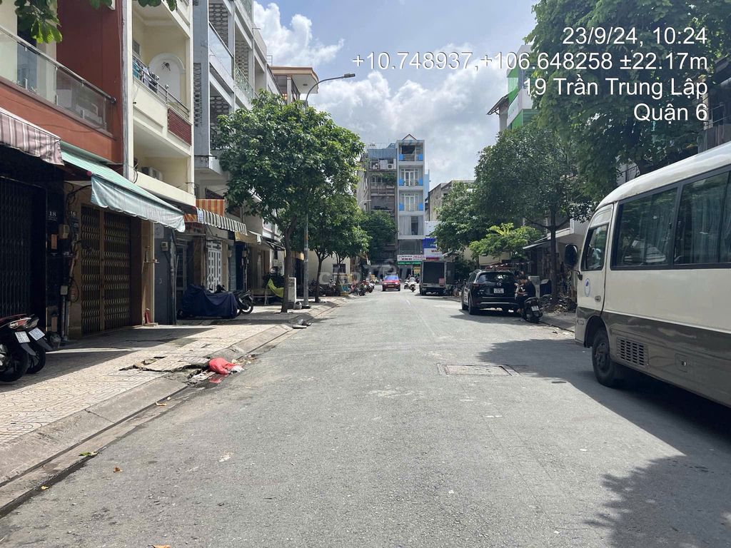 Nhà mặt tiền Trần Trung Lập, Quận 6 - Diện tích 130m² - Gấp bán chính chủ!