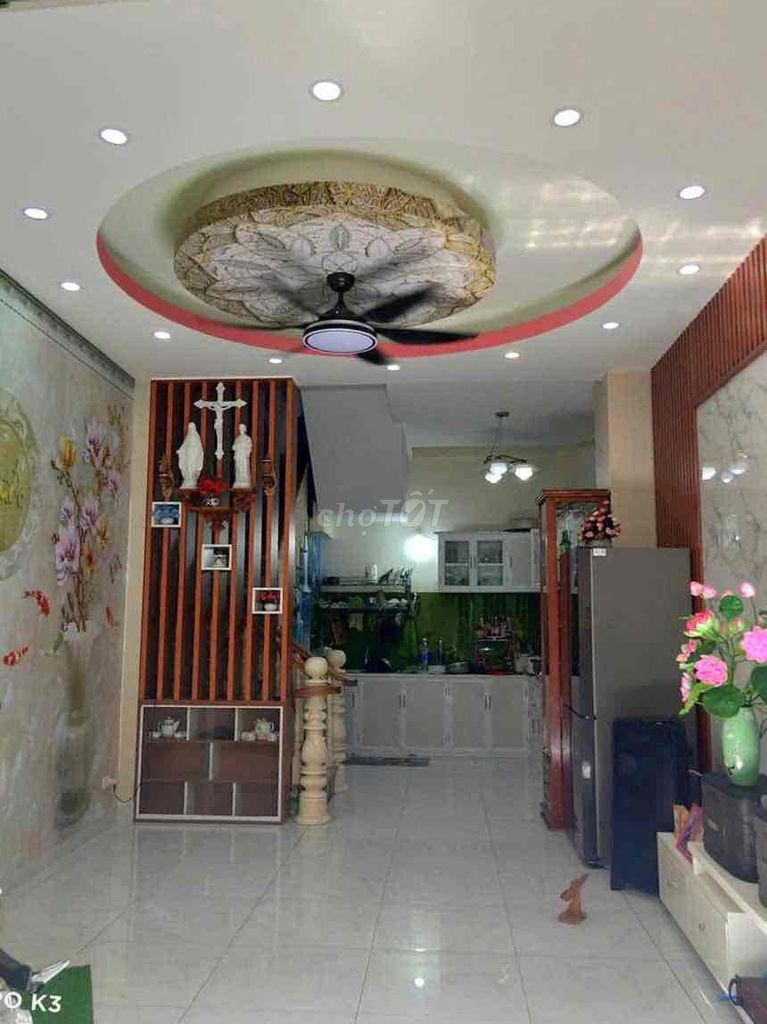 Bán nhà 4 tầng tại Dương Bá Trạc P1, Q8 - Giá chỉ 5.25 tỷ - Hẻm thông thoáng gần cầu Nguyễn Văn Cừ!