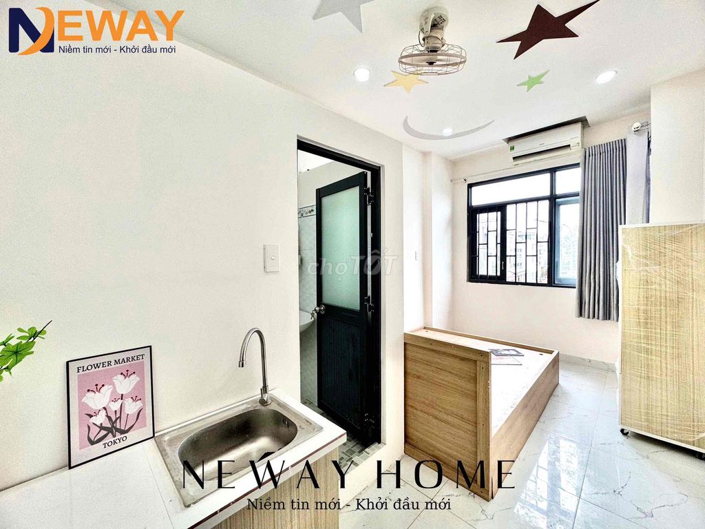 Căn hộ mini mới xây 30m² giá 3.2 triệu - Full nội thất gần AEON Bình Tân!