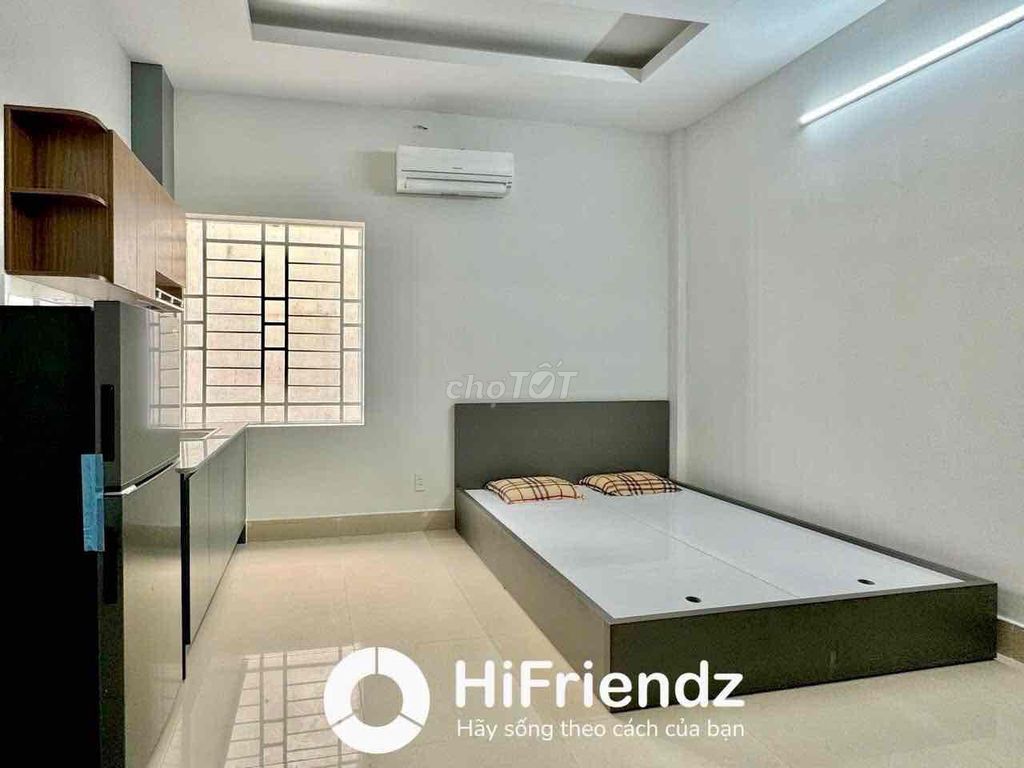 Chung cư mini Tạ Quang Bửu Q8 22m² giá 4.7 triệu - Nội thất đầy đủ, an ninh 24/7!