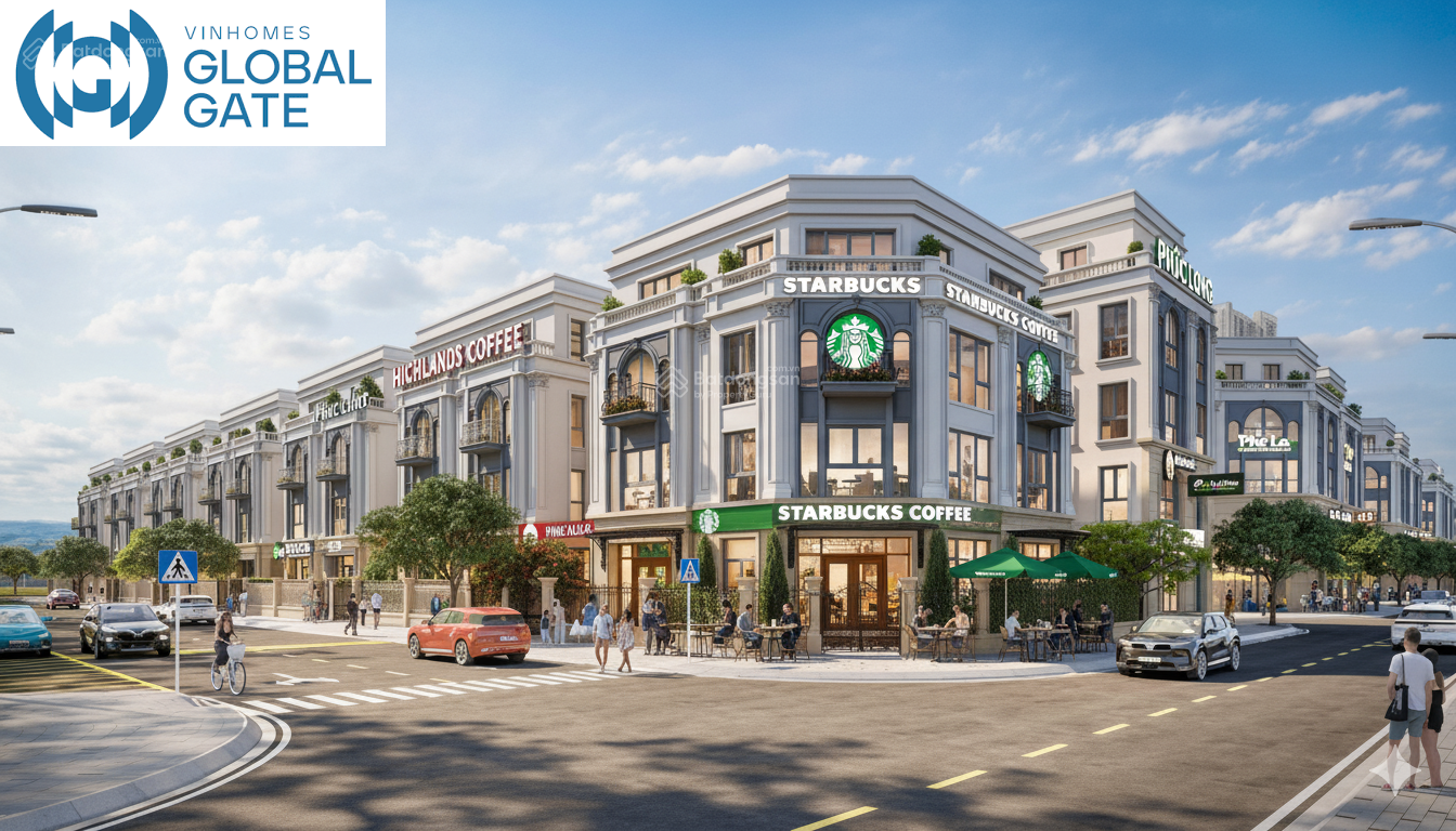 Shophouse Vinhomes Global Gate 161m² giá 33 tỷ - Cơ hội đầu tư sinh lời vĩnh viễn!