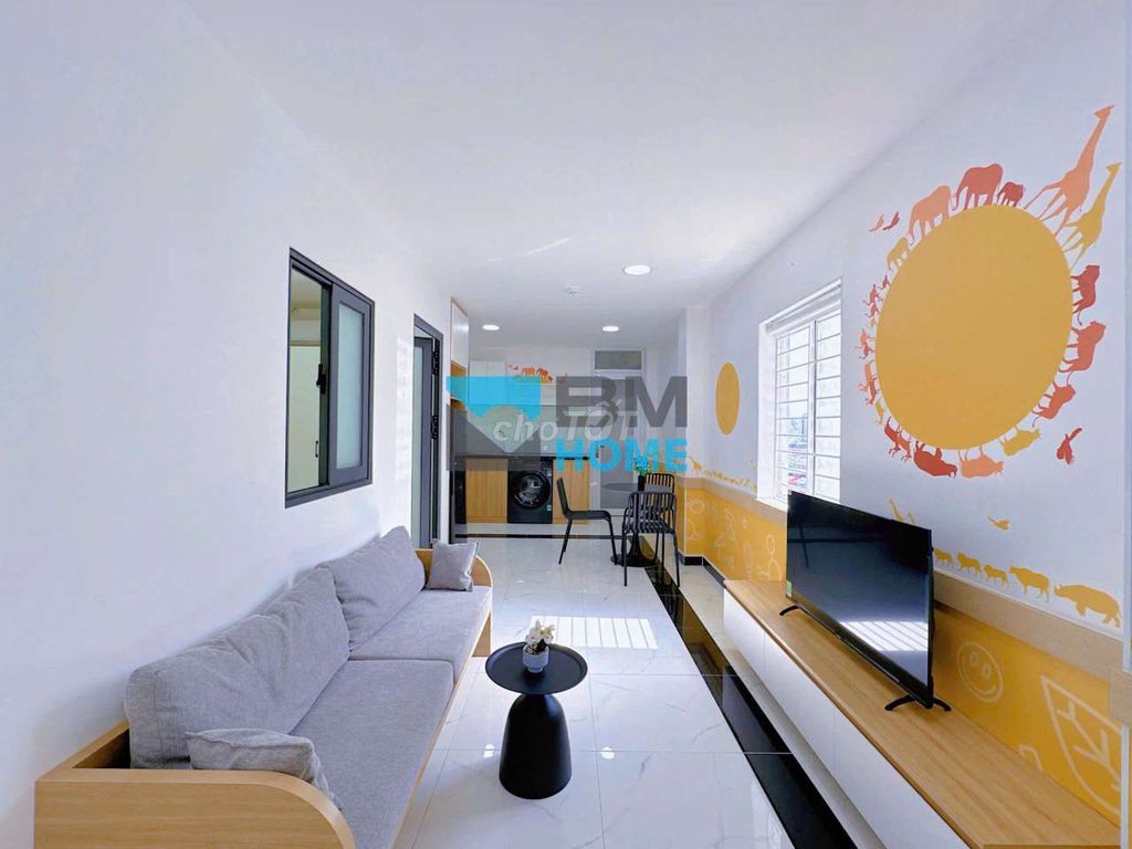 Căn hộ cao cấp 2PN Nguyễn Xí, Bình Thạnh 65m² giá 14 triệu - Sang trọng, tiện nghi đầy đủ!