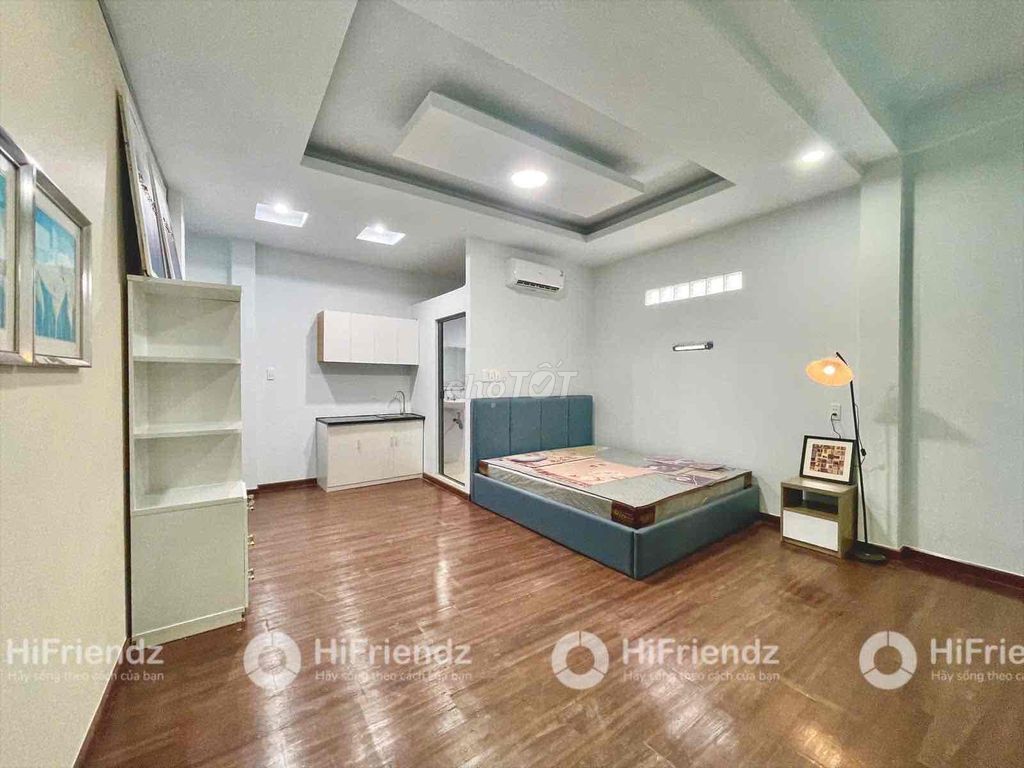 Studio cho thuê 35m² tại Phú Nhuận giá 6.8 triệu - Nhà mới, đầy đủ nội thất!