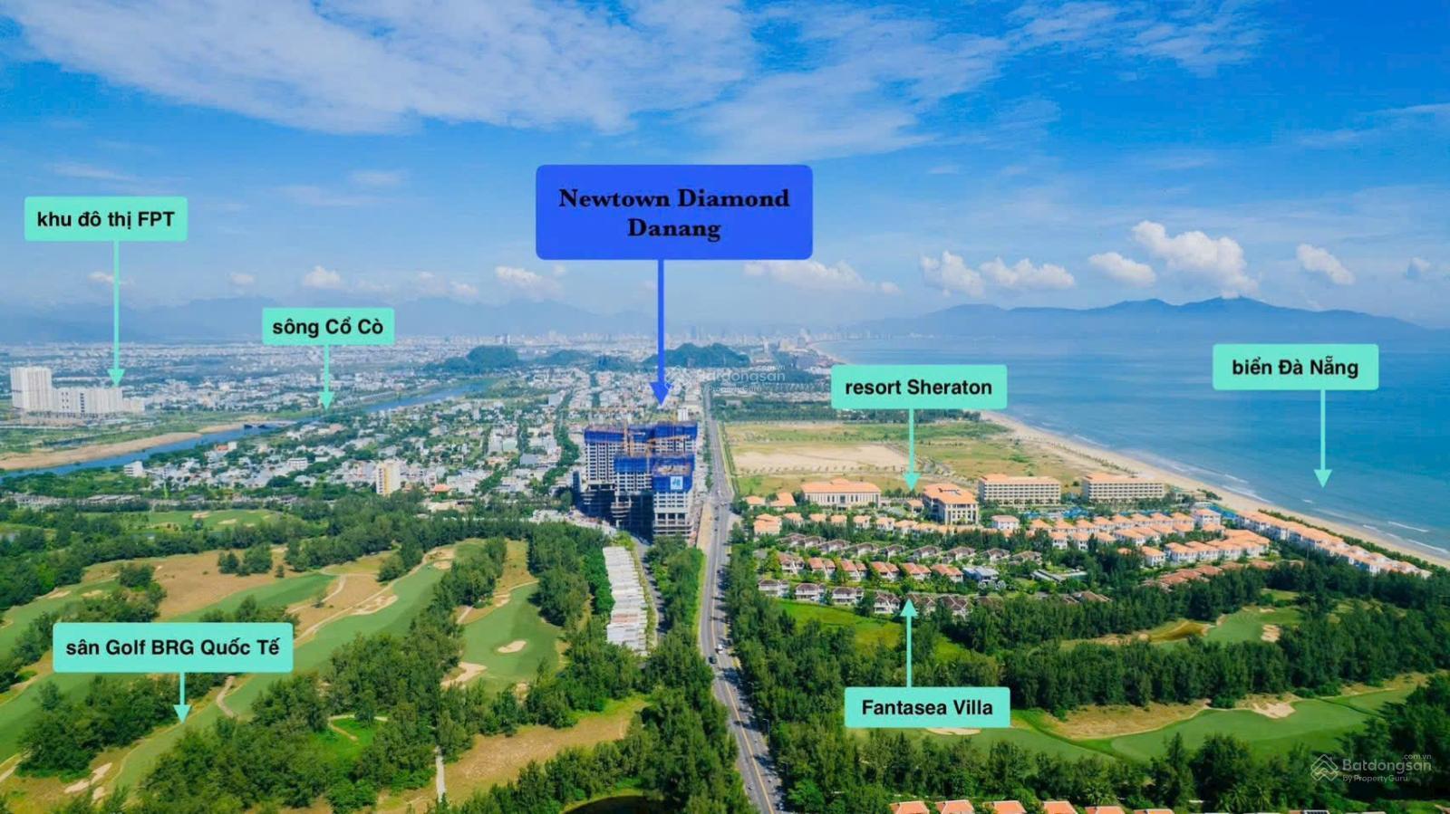 Căn hộ mặt biển Newtown Beachfront Đà Nẵng 83m² giá 4.8 tỷ - Đặc quyền 5 sao cho cư dân!