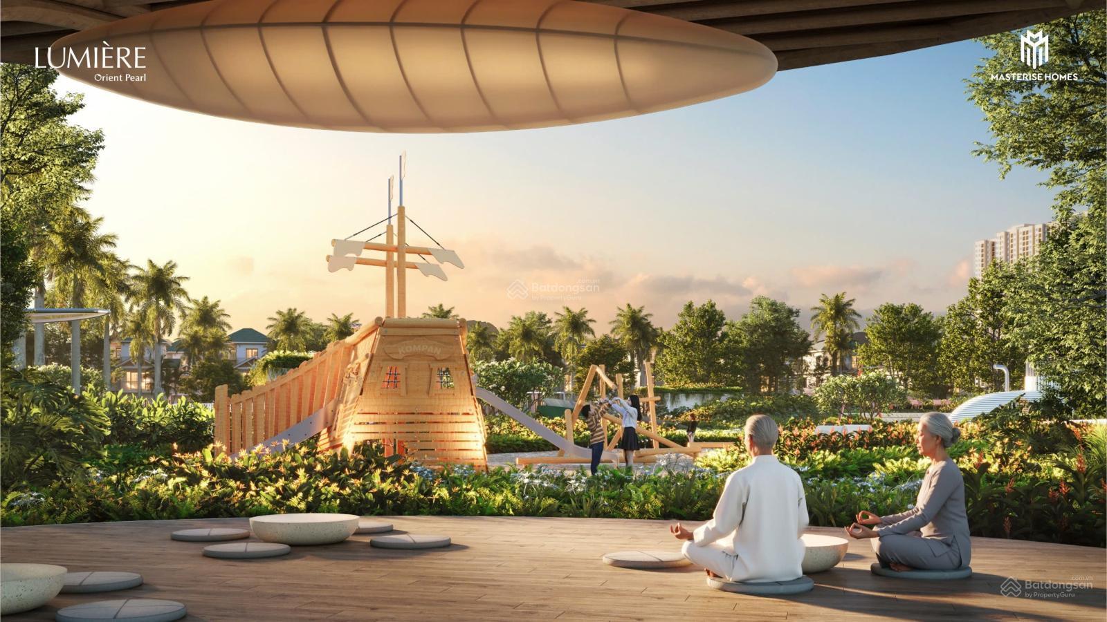 Căn hộ góc 3 phòng ngủ kính cong tại Lumière Orient Pearl Gia Lâm giá 8.39 tỷ - Chiết khấu 13%