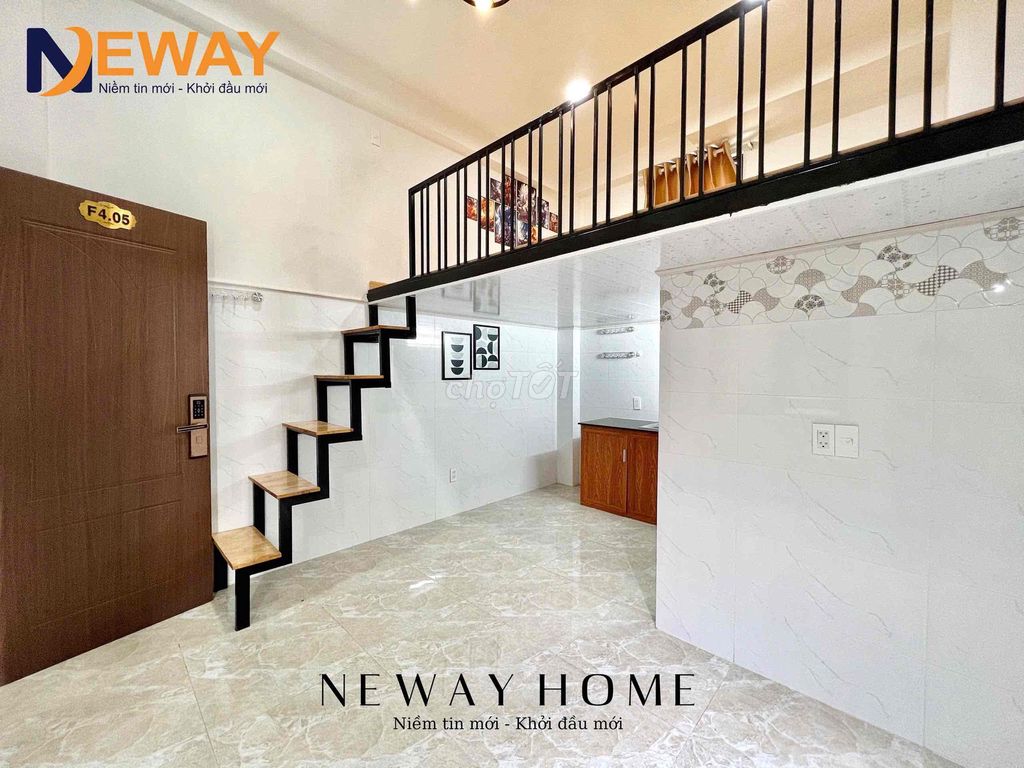Phòng Gác Cao 25m² giá 3.8 triệu - Nội thất sang trọng, tiện nghi đầy đủ!