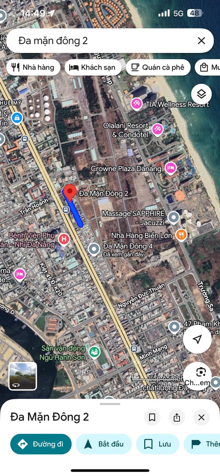 Đất nền Khuê Mỹ, Ngũ Hành Sơn 90m² giá 7 tỷ - Gần biển chỉ 800m!