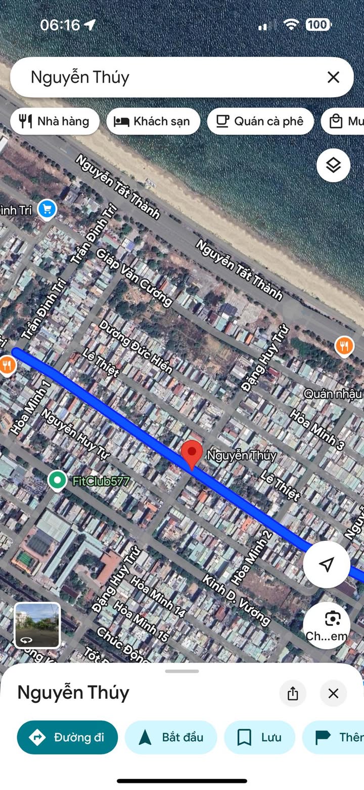 Đất mặt tiền Nguyễn Thúy, Liên Chiểu, Đà Nẵng 85.5m² giá 6.1 tỷ - Cơ hội đầu tư độc nhất!