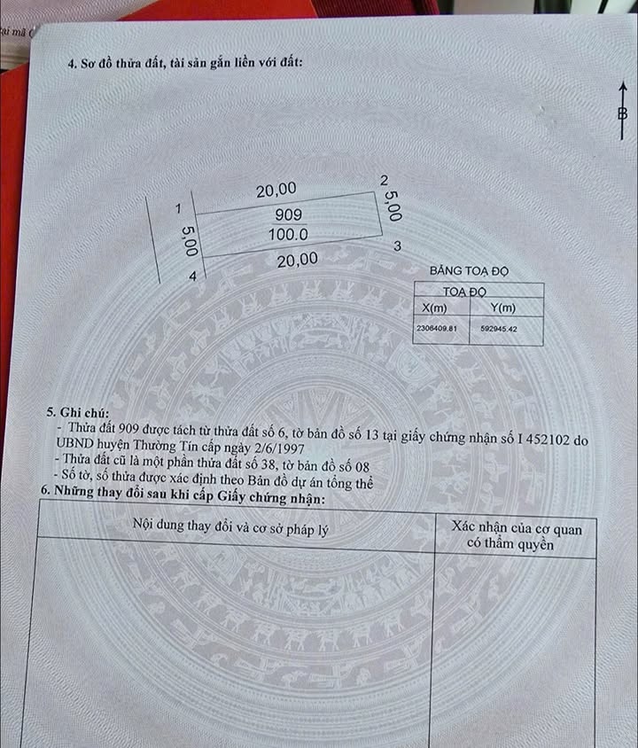 Đất nền Tự Nhiên Thường Tín 100m² giá 5 tỷ - Cơ hội đầu tư hiếm có!