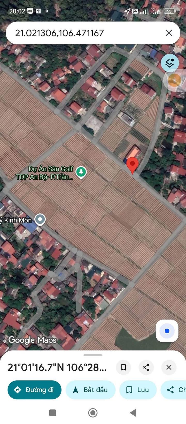 Bán lô đất 189m² Hiệp Hoà, Kinh Môn, Hải Dương - Sổ đỏ chính chủ, giá hấp dẫn!