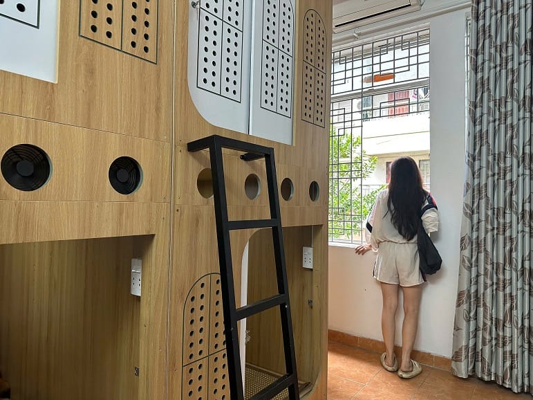 Homestay sleepbox tại Văn Quán 1.7 triệu - Tiện nghi đầy đủ, phù hợp cho bạn!