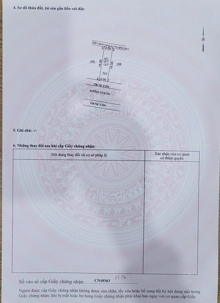 Đất nền KDC Phúc Đạt, Thủ Dầu Một 64m² giá 3.05 tỷ - Cơ hội đầu tư hấp dẫn!