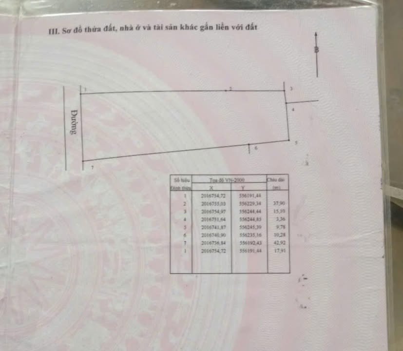 Đất mặt tiền Cẩm Hưng, Cẩm Xuyên 827.8m² giá 2 tỷ - Cơ hội đầu tư hấp dẫn!