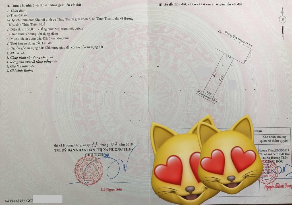 Đất mặt tiền Lê Công Duẫn, Thủy Thanh, Huế 100m² giá 3.3 tỷ - Gần AEon Mall và bệnh viện Quốc tế!