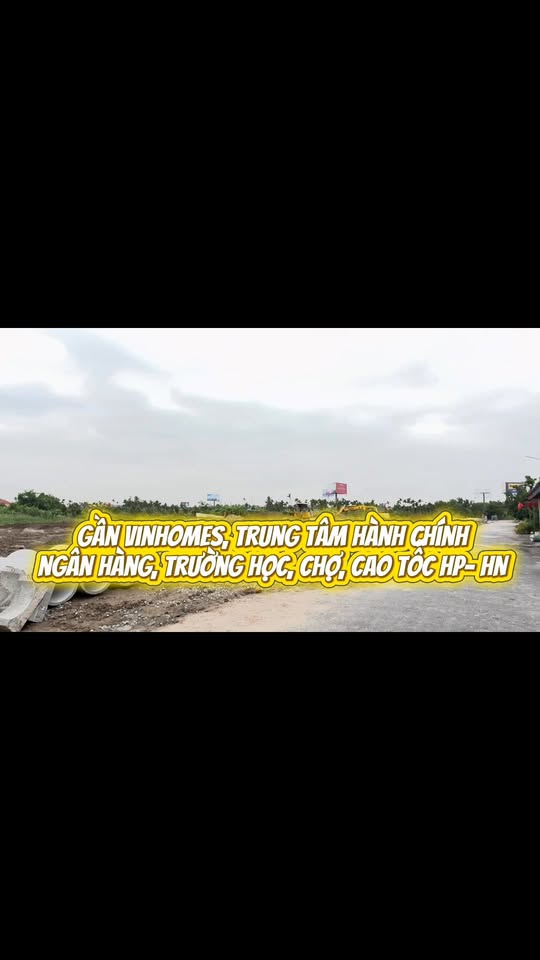 Đất nền Dương Kinh Hải Phòng 100m² - Sổ đỏ chính chủ, giá chỉ 2x triệu/m²!