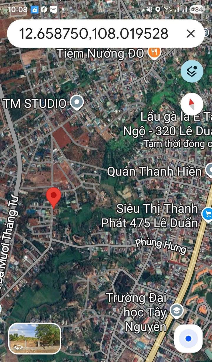 Đất mặt tiền đường Phùng Hưng 55m² giá 2.57 tỷ - Đầu tư sinh lời ngay!