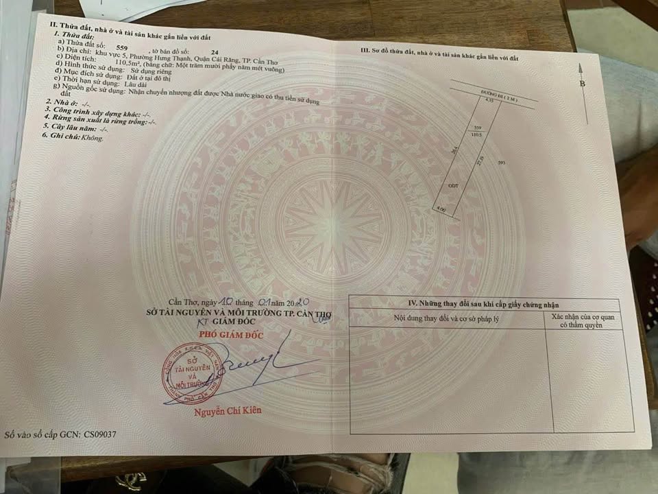 Đất nền Hưng Thạnh, Cái Răng, Cần Thơ 105m² giá 1.4 tỷ - Pháp lý đầy đủ, đầu tư sinh lời!