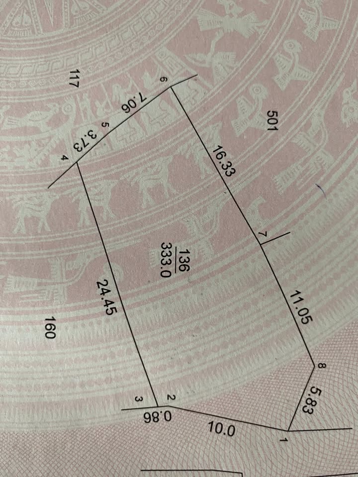 Đất thổ cư 333m² tại Lại Thượng, Thạch Thất - Cơ hội đầu tư tuyệt vời!