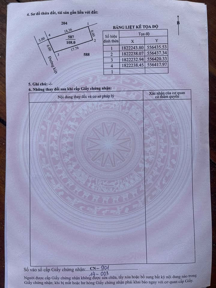 Đất nền Hương An, TP. Huế 108m² giá 900 triệu - Tiềm năng tăng giá mạnh!
