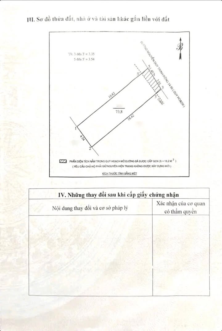 Đất tặng ki ốt kinh doanh mặt đường Nguyễn Duy Trinh 73.8m² giá 6 tỷ - Kinh doanh sầm uất!