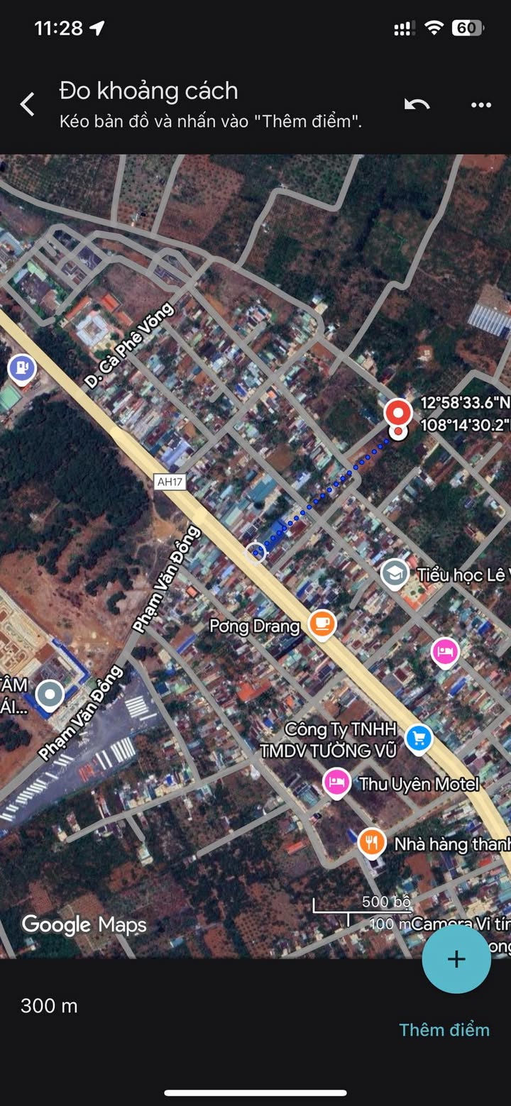 Đất nền xã Pơng Drang 192m² giá 1.8 tỷ - Sổ hồng chính chủ!