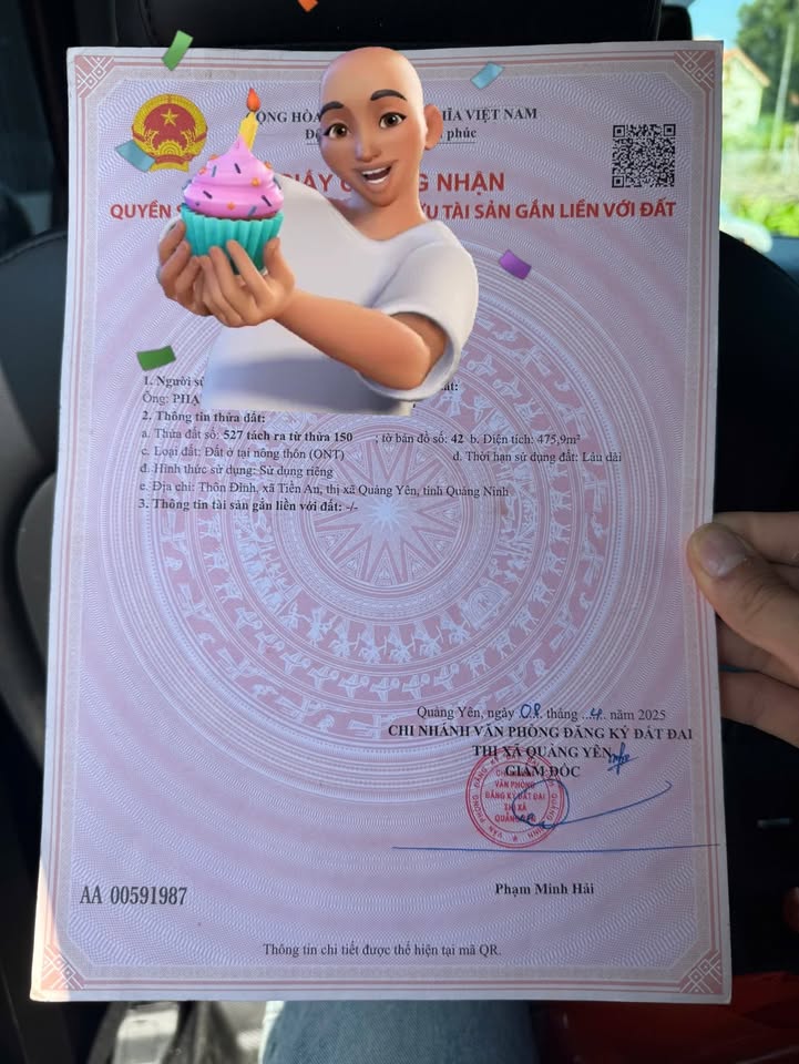 Đất full xây dựng Tiền An 475m² giá chỉ 1.9 tỷ - Cơ hội đầu tư tuyệt vời!