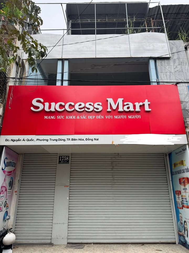 Cho thuê nhà mặt tiền đường Nguyễn Ái Quốc Biên Hòa 100m² - Vị trí đắc địa cho kinh doanh!