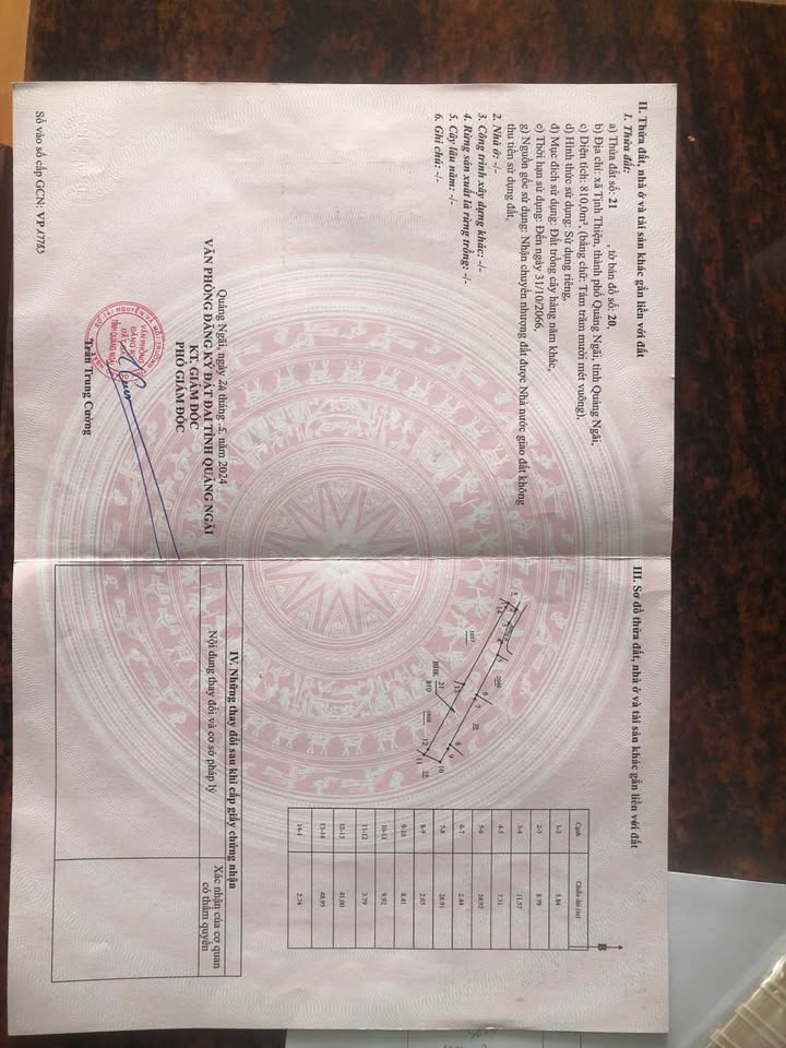 Đất nền Tịnh Khê 800m² giá chỉ 3xx triệu - Cơ hội đầu tư hấp dẫn!